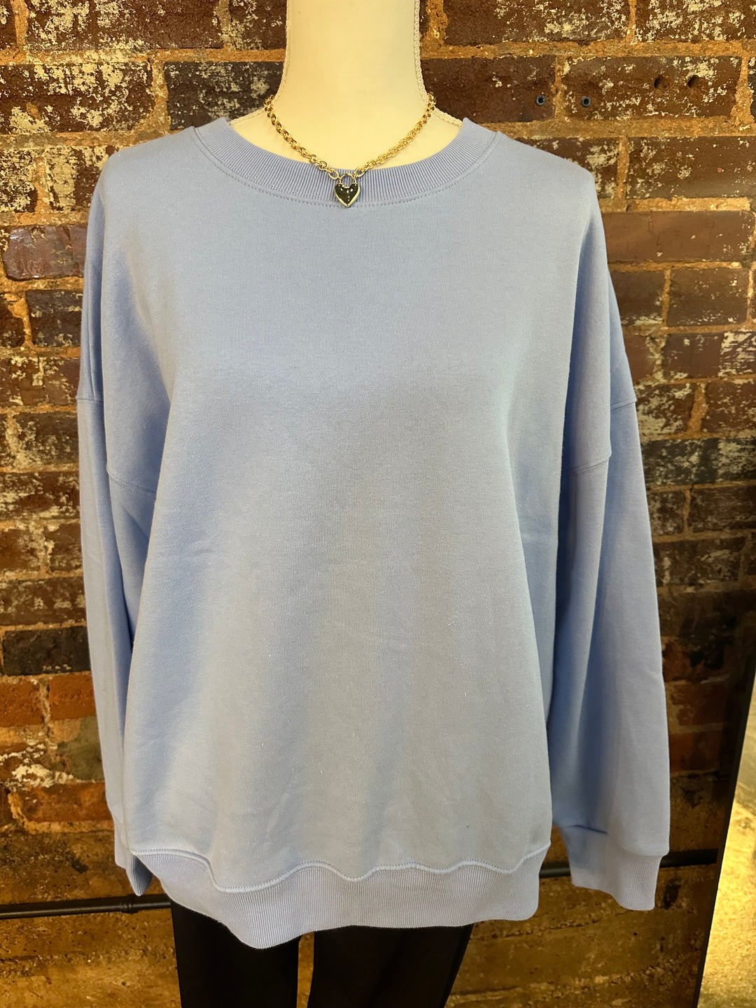 Super Soft Sweatshirt - Light Blue