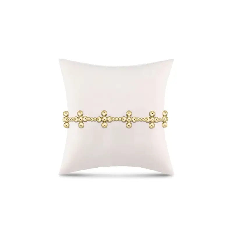 Isabella Water Friendly 18k Gold Beaded Bracelet