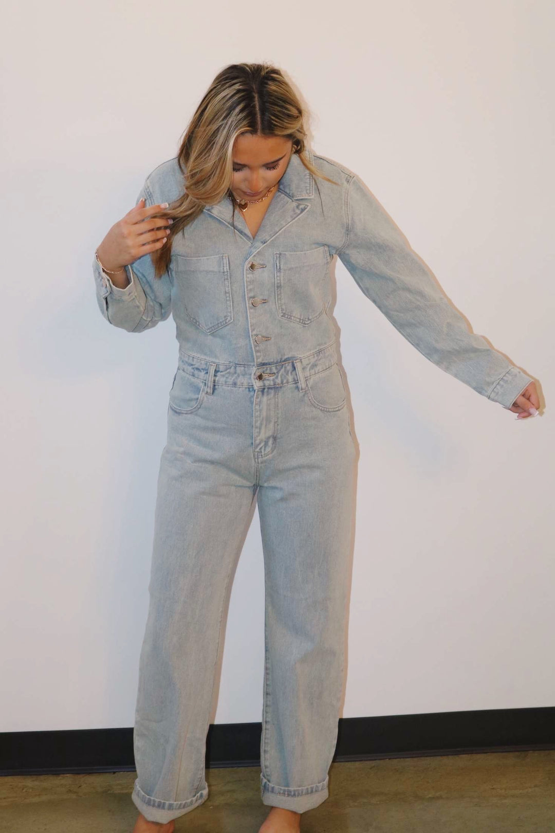 Emery Denim Jumpsuit