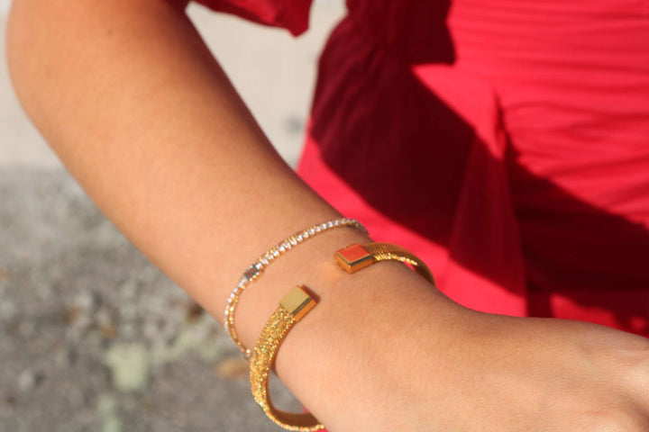 Gold Cuff Bracelet