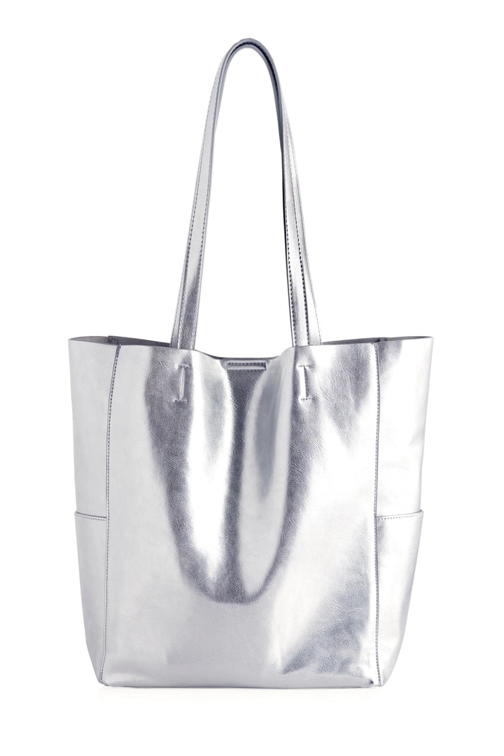 Maddie Tote - Silver