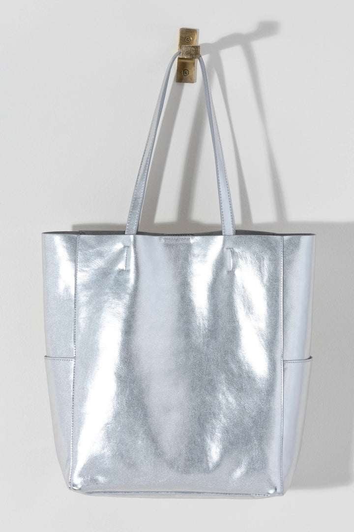 Maddie Tote - Silver