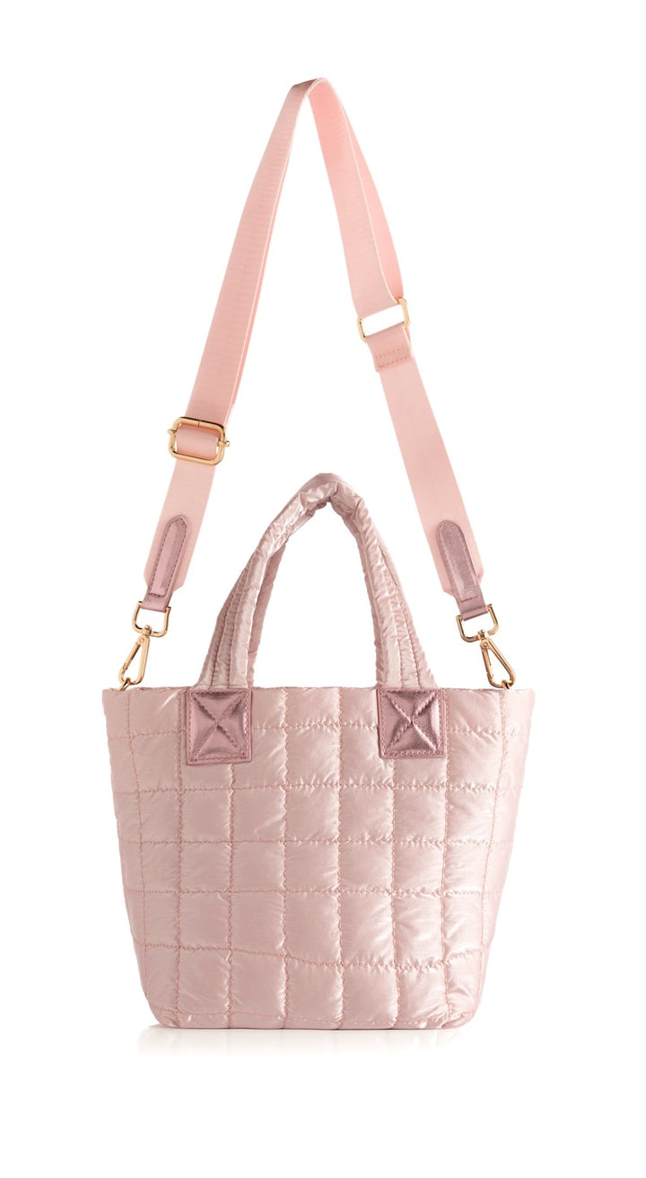 Logan Mini Tote Cross-Body - Rose