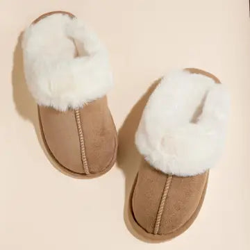 Fur Lined Slippers